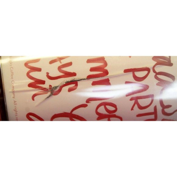 2013 Starbuck Grande Tumbler Pink Ombre Frappuccino Lover Metallic Dome Lid 16oz - Picture 12 of 12